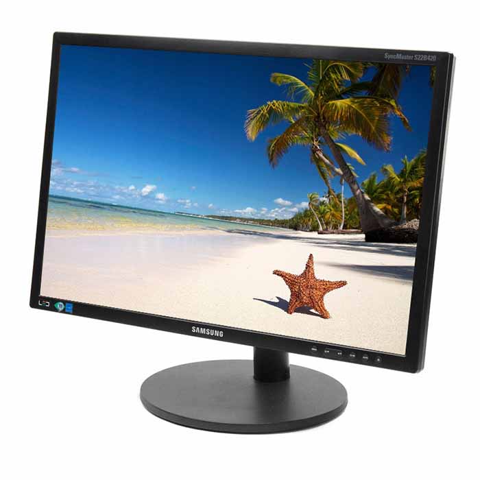 مانیتور سامسونگ 22 اینچ مدل SyncMaster S22B420 - مانیتور سامسونگ 22 اینچ مدل SyncMaster S22B420 استوک - SyncMaster S22B420 - Samsung SyncMaster S22B420